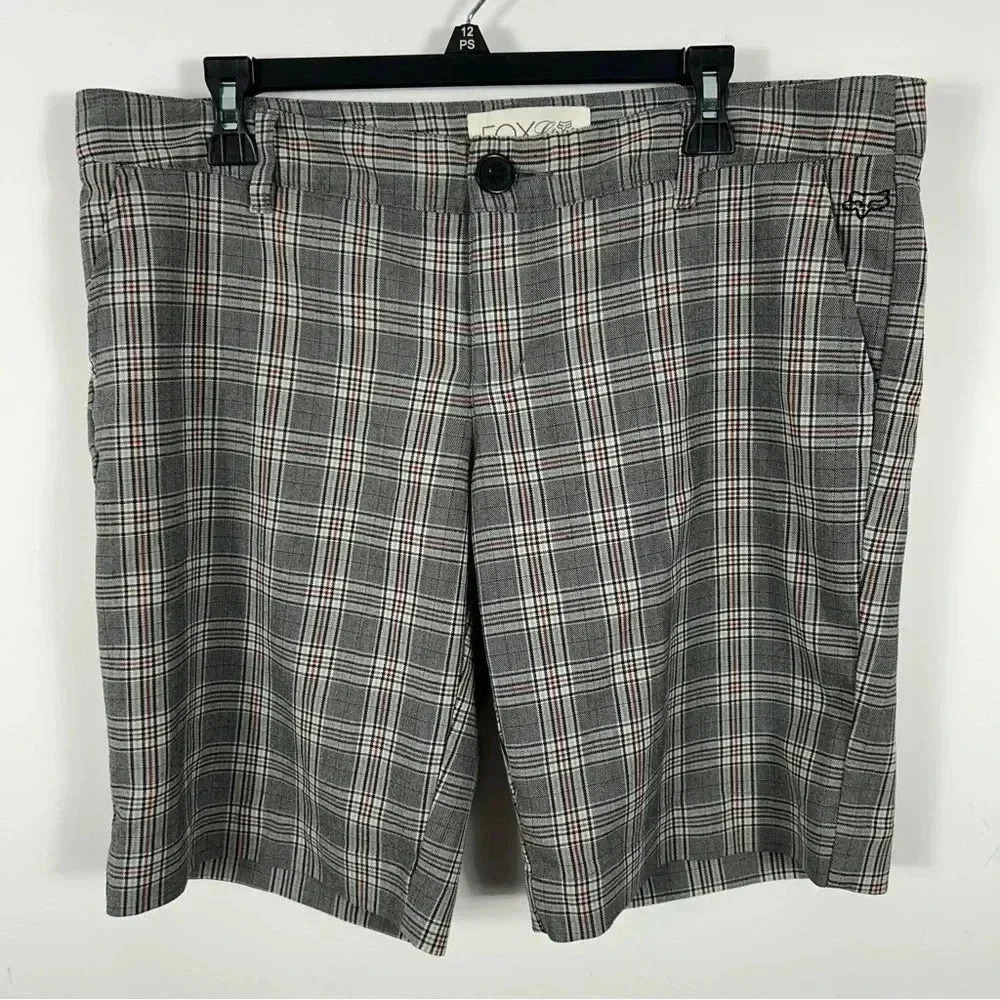 Fox Girls London Print Causal Shorts Plus Size 13